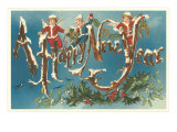 Victorian Santa Angels