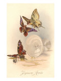Joyeuse Annee  Butterfly Revelers