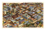 Aerial View  South Bend  Indiana