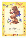 Doggy Says Bow Wow