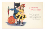 Children with Jack O'Lantern