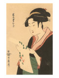 Japanese Woodblock  Lady's Portrait