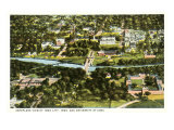 Aerial View  Iowa City  Iowa