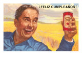 Feliz Cumpleanos  Man with Beer