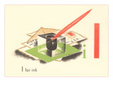 I is for Ink