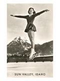 Sun Valley  Idaho  Skater in Air