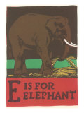 E is for Elephant