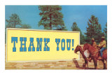 Thank You  Billboard and Cowboys