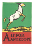 A is for Antelope