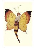 Lady as Butterfly