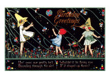 Birthday Greetings  Three Little Girls