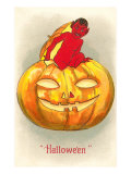 Halloween  Devil in Jack O'Lantern
