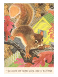 Squirrel with Acorn