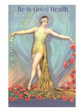 Be in Good Health  Dancer with Poppies