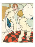 Boys in Pillow Fight