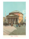 The Pantheon  Rome  Italy