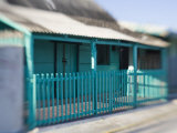 Houses in Coastal Fishing Village  San Felipe  Yucatan  Mexico