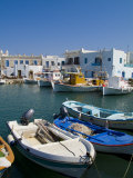 Fishing Boats in Naoussa  Paros  Greece
