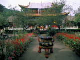 Temple Beauty of Bamboo Village  Kunming  China
