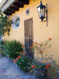 Exterior of a Home  San Miguel  Guanajuato State  Mexico
