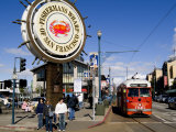 Famous Fisherman Wharf  San Francisco  California  USA