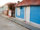 Houses in Coastal Fishing Village  San Felipe  Yucatan  Mexico
