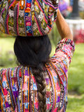 Colorful Patterned Clothes  Solola  Guatemala
