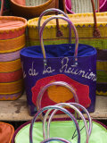 Reunion-made handbags  Seafront Market  St-Paul  Reunion Island  France