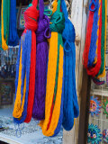 Colorful Hammocks on Display  San Miguel  Guanajuato State  Mexico