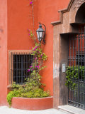 Exterior of a House  San Miguel  Guanajuato State  Mexico