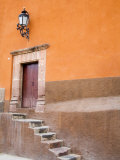 Stairs Leading In  San Miguel  Guanajuato State  Mexico