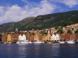 Bryggen Shopping District  Bergen  Norway