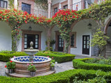 Courtyard of A Villa  San Miguel  Guanajuato State  Mexico