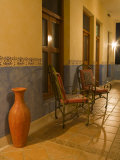 Outside Chair  Hotel Mediomundo  Merida  Yucatan  Mexico