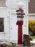Old Gas Pump in Cannonville  Utah  USA