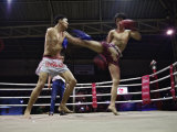 Thai Kickboxing Demonstration  Chiang Mai  Thailand