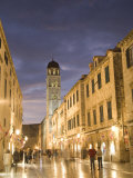 Stradun  Dubrovnik  Dalmatia  Croatia