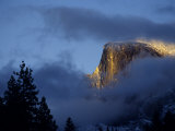 Half Dome at Sunset  Yosemite National Park  California