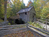 Cable Mill in Cades Cove  Great Smoky Mountains National Park  Tennessee  USA