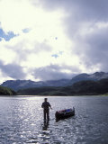 Hauling a Canoe  Katmai National Park  Southcentral Alaska