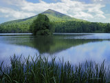 Peaks of Otter  Abbott Lake  Blue Ridge Parkway  Virginia  USA