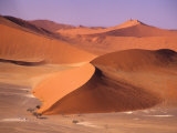 Aerial Scenic  Sossuvlei Dunes  Namibia