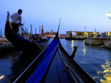 Evening Gondola Ride  Venice  Italy