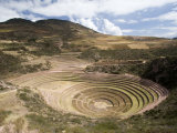 Amphitheater-Like Terraces of Moray  Sacred Valley of The Inca  Peru