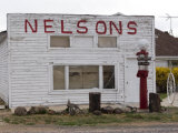 Old Gas Pump in Cannonville  Utah  USA