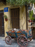 Old Wagon Cart  Chania  Crete  Greece