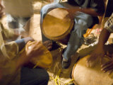 Drum Circle  Garifuna Settlement Day  Hopkins  Stann Creek District  Belize