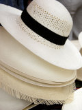 Finished Hats Ready For Sale  El Aromo  Manta  Ecuador