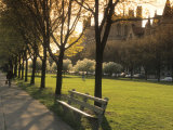 Midway Plaisance at University of Chicago  Chicago  Illinois  USA