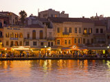 The Old Harbor  Chania  Crete  Greece
